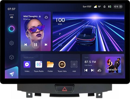Магнитола для Infiniti EX35 2007-2009 - Teyes CC3-2K монитор 13" 2K QLED на Android 10, 4G SIM-слот, CarPlay