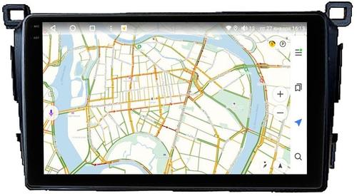 Магнитола для Toyota RAV4 2012-2019 - Vaycar VA77-0468-2K на Android 13, 8-ядер, 2K QLED, ТОП процессор, CarPlay,4G SIM-слот
