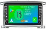 Магнитола для Toyota Land Cruiser 105 1998-2007 - Airoc AB-1121 (кнопки и крутилки), Android 13, Быстрая, SIM-слот, CarPlay