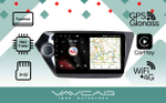 Магнитола для KIA Rio 2011-2017 - Vaycar VA27-0106 на Android 13, 8-ядер, 2Гб-32Гб, 4G SIM-слот