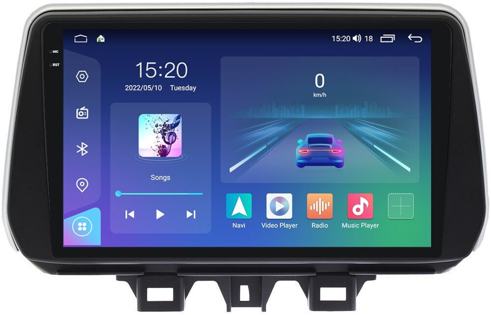 Магнитола для Hyundai Tucson 2018-2021 - Parafar PF547RN2K на Android 13, QLED+2K, ТОП процессор, 4Гб+32Гб, CarPlay, 4G SIM-слот