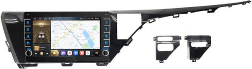 Магнитола для Toyota Camry 70 2017-2020 (без JBL) - Kuberg OL-1695 (кнопки и крутилки), Android 12, TS10, CarPlay, 4G SIM-слот