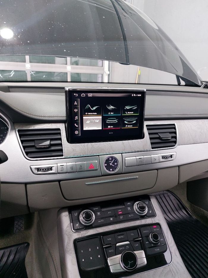 Магнитола для Audi A8 2010-2017 - RDL-1608 выезжающий монитор 8.4" на Android 12, 8Гб+128Гб, CarPlay, 4G SIM-слот