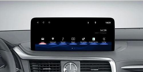 Магнитола для Lexus RX300, RX350, RX450h 2019-2022 (чёрная, без 360) - Kuberg MRW-3905 монитор 12.3" на Android 11, Carplay, 4G SIM-слот, 8/64Гб