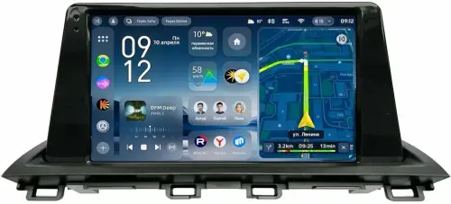Магнитола для Mazda CX-4 2016-2024 (ШГУ цветной) - Teyes CC4-PRO монитор 9.5" 2K QLED на Android 13, Snapdragon 778G, ИИ, CarPlay, DSP, 4G SIM-слот