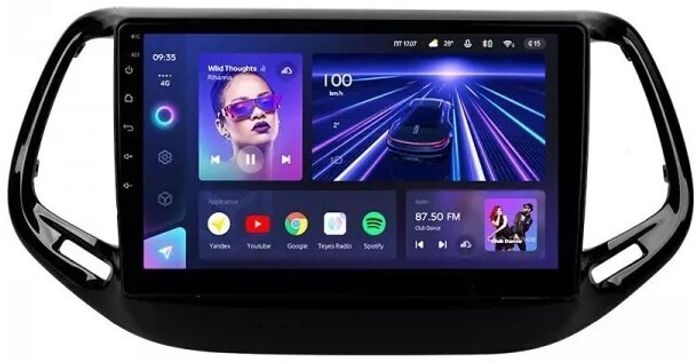 Магнитола для Jeep Compass 2 2016-2022 - Teyes CC3L на Android 10, CarPlay, 4G SIM-слот