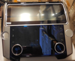 Магнитола для + LCD-панель климата для Land Rover Discovery 4 2009-2016 (поддержка меню Denso/Bosch) - Kuberg NH-R1210H монитор 12.3" на Android 10, 4ГБ+64ГБ, 4G SIM-слот