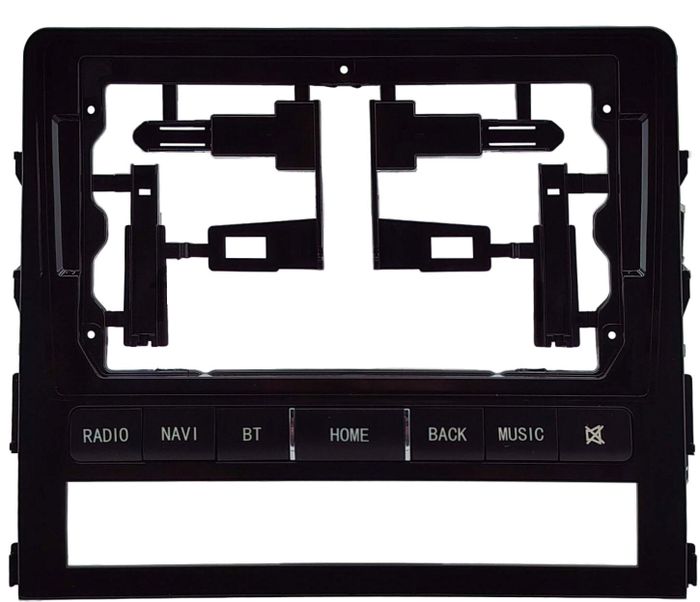 Магнитола для Toyota Land Cruiser 200 2015-2021 (без JBL) - Kuberg HP-9618 (рамка с кнопками) IPS, Android 10, 8 ядер (TS18), 4G SIM-слот