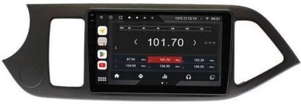 Магнитола для KIA Picanto 2011-2016 - Vaycar VA27-9217-2K на Android 13, 8-ядер, 2K QLED, ТОП процессор, CarPlay,4G SIM-слот