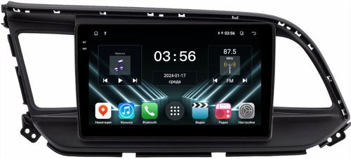 Магнитола для Hyundai Elantra 6 2018-2020 (штатная КЗВ) - FarCar DX1159M монитор 9.5" IPS на Android 13, 4+64Гб, CarPlay