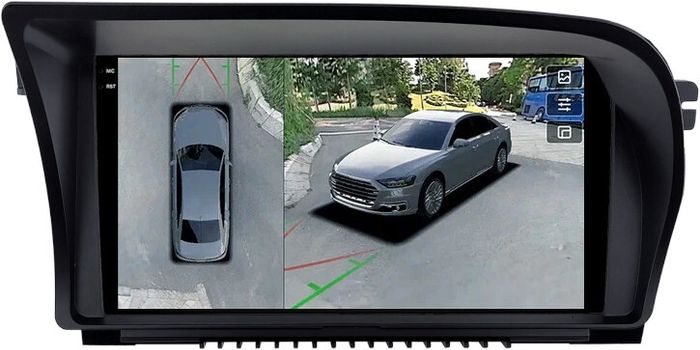 Магнитола для Mercedes-Benz S-класс W221 2009-2013, CL C216 NTG 3.5 - FarCar BX9-360-9627B монитор 9.5" 2K QLED на Android 13, 6Гб+128Гб, CarPlay, 4G SIM-слот, 4 камеры в комплекте