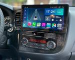 Магнитола для Mitsubishi Outlander 3 2012-2022 (левый руль) - Parafar PF230LUX1RN2K на Android 13, Быстрая, QLED+2K, CarPlay, 4G SIM-слот