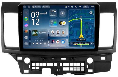 Магнитола для Mitsubishi Lancer X 2007-2016 - Teyes CC4-PRO монитор 10.36" 2K QLED на Android 13, Snapdragon 778G, ИИ, CarPlay, DSP, 4G SIM-слот