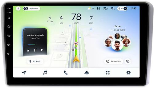 Магнитола для AUDI A3 8P 2003-2012 - Teyes CC4L монитор 9" IPS на Android 14, Snapdragon 662, CarPlay, 4G SIM-слот