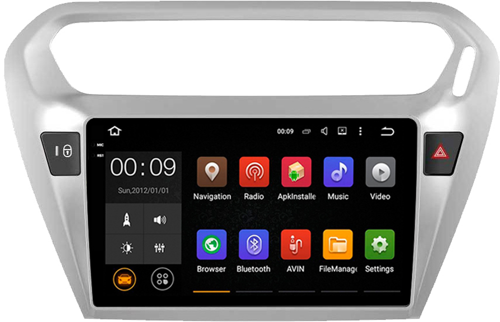 Магнитола для Peugeot 301 / Citroen C-Elysee - AIROC 2K RX-2904 Android 13, QLed+2K,  ТОП процессор, 8/128, CarPlay, SIM-слот