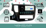 Магнитола для Mitsubishi Outlander 3 2019-2022 (прямоугольный климат) - Vaycar VA47-2005-2K на Android 13, Быстрая, 2K QLED, CarPlay, 4G SIM-слот