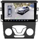Магнитола для Ford Mondeo 5 2015-2019 - FarCar BX377M-360 монитор 9.5" 2K QLED на Android 13, Быстрая, CarPlay, 4G SIM-слот, 4 камеры в комплекте