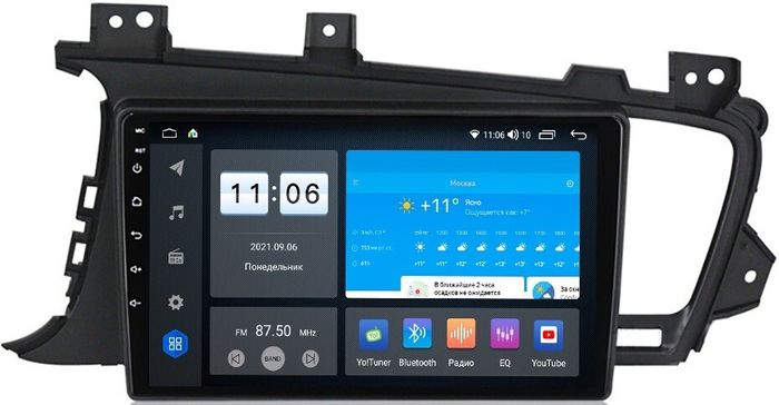 Магнитола для KIA Optima 3 2011-2013 TF - AK469R9-MTK-LTE Android 10, 8-ядер, 4-64Гб, SIM-слот