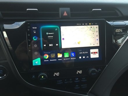 Магнитола для Toyota Camry 70 2017-2020 (без JBL) - Redpower 331 Android 10, ТОП процессор, 6Гб+128Гб, CarPlay, SIM-слот