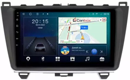 Магнитола для Mazda 6 2007-2012 (GH) - CanBox 9033 Android 10, 8-ядер, SIM-слот