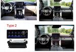 Магнитола для Toyota Land Cruiser 300 (экран климата снизу) - Kuberg KP-T1210DVD монитор 12.3", Android 10, Быстрая, CarPlay, 4G SIM-слот, DVD привод в комплекте