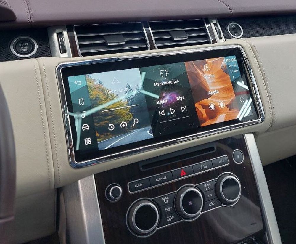 Магнитола для Range Rover Sport 2013-2017 - Carsys монитор 12.3", Android 11, 8+128Гб, CarPlay, SIM-слот