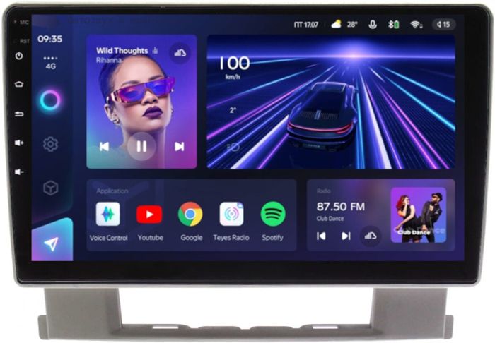 Магнитола для Opel Astra J 2010-2015 - Teyes CC3L на Android 10, CarPlay, 4G SIM-слот