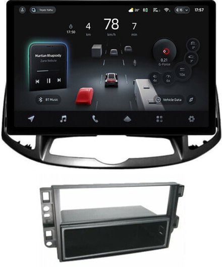 Магнитола для Chevrolet Captiva 2011-2015 (перенос БК вниз, рамка 10) - Teyes CC4-PRO монитор 13" 2K QLED на Android 13, Snapdragon 778G, ИИ, CarPlay, DSP, 4G SIM-слот