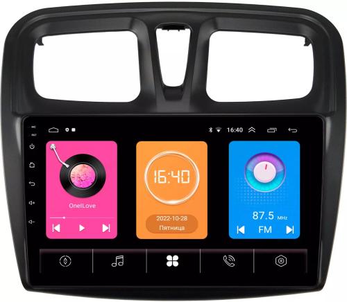 Магнитола для Renault Logan/Sandero 2014+ -  GT9-3010 на Android 10, 2ГБ-16ГБ