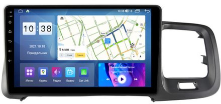 Магнитола для Volvo S60/V60 2010-2018 - Parafar PF186LUX2UHD на Android 13, QLED, ТОП процессор, 8Гб+128Гб, CarPlay, 4G SIM-слот