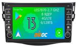 Магнитола для Toyota RAV4 30 2005-2012, Vanguard - Airoc AB-1140 (кнопки и крутилки), Android 13, Быстрая, SIM-слот, CarPlay