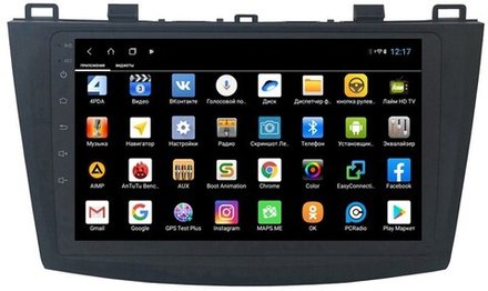 Магнитола для Mazda 3, Axela 2009-2013 - Parafar PF034XHD на Android 13, 8-ядер, 4Гб+64Гб, CarPlay, 4G SIM-слот