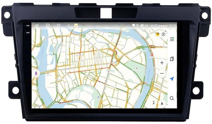 Магнитола для Mazda CX-7 2007-2012 - Vaycar VA41-0097-2K на Android 13, 8-ядер, 2K QLED, ТОП процессор, CarPlay, 4G SIM-слот