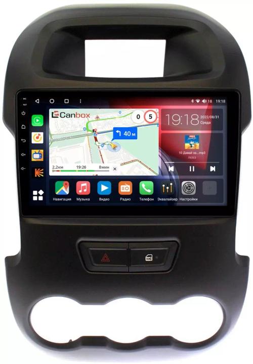 Магнитола для Ford Ranger 2011-2015 - Canbox 9165 Qled, Android 10, ТОП процессор, SIM-слот