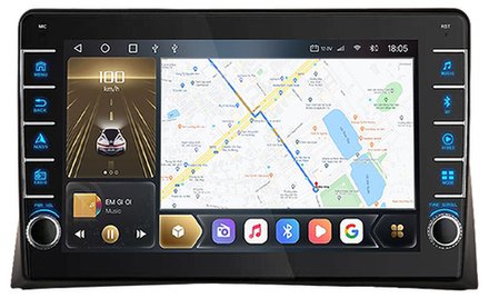 Магнитола для Volkswagen Multivan T5 2003-2015 - Kuberg OL-9121 (кнопки и крутилки), Android 12, TS10,  CarPlay, 4G SIM-слот
