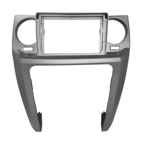 Комплект рамки с разъёмами 9"+can Land Rover Discovery 3 2005-2009 (закруглённые углы)серебр