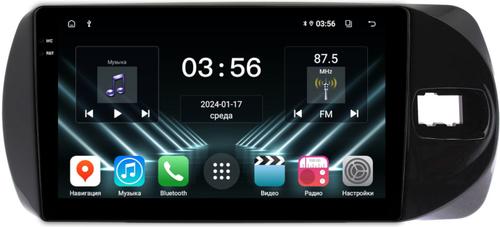 Магнитола для Toyota Vitz 3 2014-2019 - FarCar DX9-9540 монитор 9.5" IPS на Android 13, 4+64Гб, CarPlay