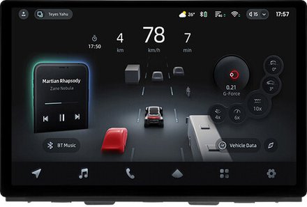 Магнитола для Hyundai Staria 2021+ (ШГУ 8") - Teyes CC4-PRO монитор 13" 2K QLED на Android 13, Snapdragon 778G, ИИ, CarPlay, DSP, 4G SIM-слот