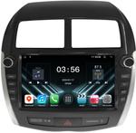 Магнитола для Mitsubishi ASX 2010-2016, Peugeot 4008, Citroen C4 Aircross (рамка с крутилками и кнопками) - FarCar S280 монитор 9.5" IPS на Android 13, CarPlay