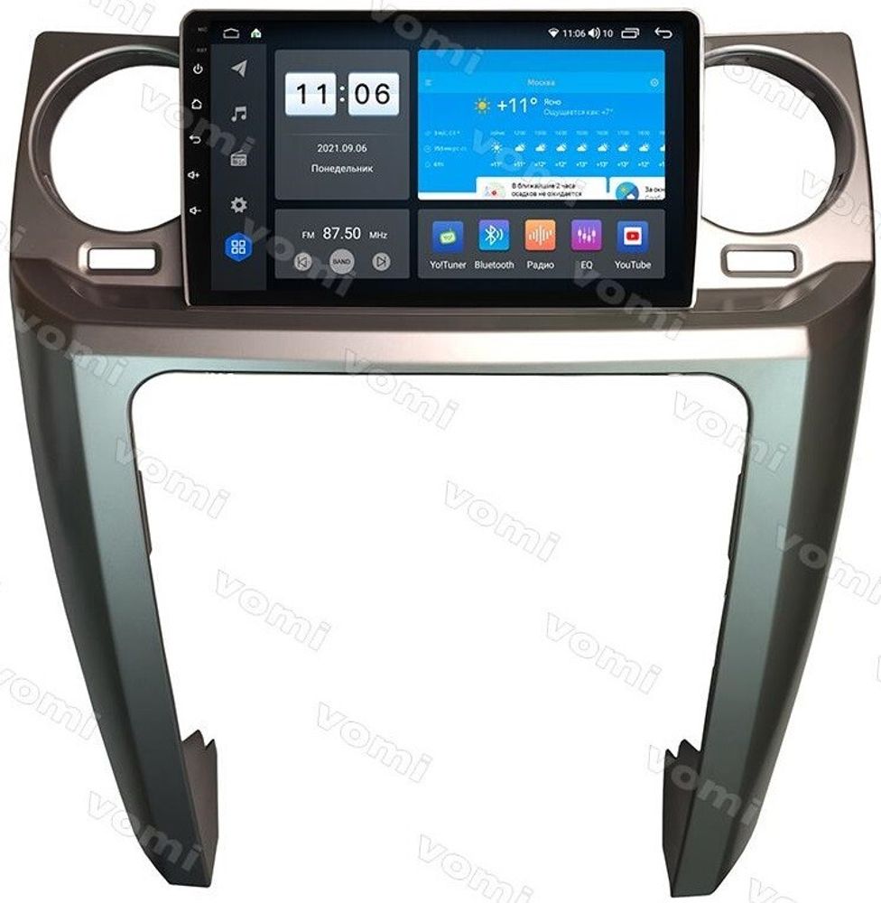 Магнитола для Land Rover Discovery 3 2005-2009 (закругленные углы) - ZX565R9-7862 Android 10, ТОП процессор, SIM-слот