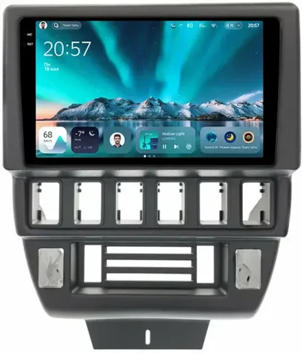 Магнитола для Lada 4x4, Urban, Bronto 1993-2019 - Teyes CC4 монитор 9.2" 2K QLED на Android 14, Snapdragon 680, DSP, CarPlay, 4G SIM-слот