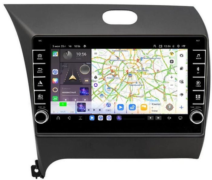 Магнитола для KIA Cerato III 2013-2018 - Kuberg OL-9732 (кнопки и крутилки) Android 13, Быстрая, CarPlay, 4G SIM-слот