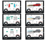 Сенсорная панель климата Range Rover Sport 2013-2017 - LCD/ЖК экран 10" без отверстия под CD с функцией CarPlay