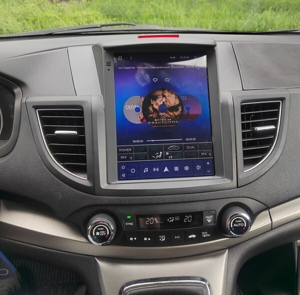 Магнитола для Honda CR-V 4 2012-2016 - Teyes TPRO 2 монитор 9.7" QLED в стиле "Тесла" на Android 10, TS10, 4G SIM-слот