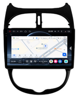 Магнитола для Peugeot 206 1998-2012 - Redpower 85409 PRO/PROmax ТОП звук, 2K QLED, Android 14, Быстрейшая, CarPlay, 4G SIM-слот