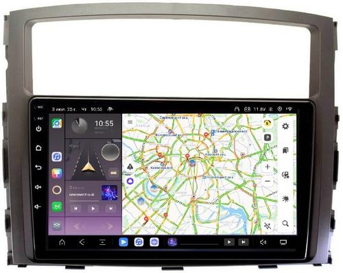 Магнитола для Mitsubishi Pajero 4 2006-2022 - Kuberg QLed, Android 13, TS20, CarPlay, SIM-слот