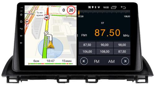Магнитола для Mazda 3, Axela 2013-2019 - Parafar PF085LUX2FHD на Android 13, 8-ядер, 2Гб+32Гб, CarPlay, 4G SIM-слот