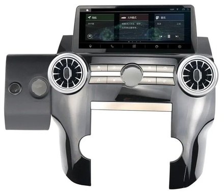 Магнитола для Land Rover Discovery 4 2009-2016 (Denso / Bosch) - Kuberg NH-R1209FW монитор 12.3" в стиле Audi на Android 11, CarPlay, 4G SIM-слот