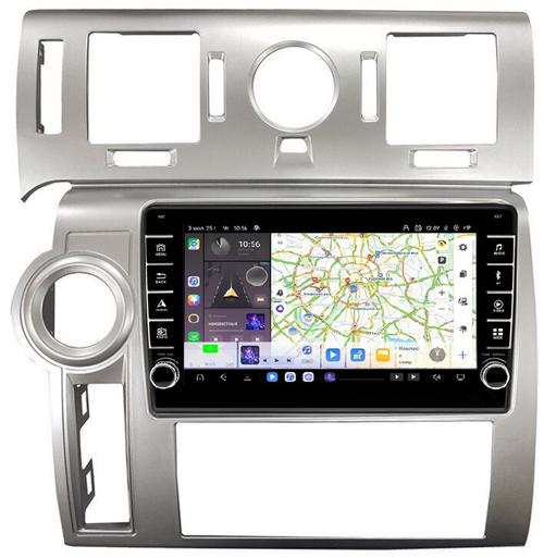 Магнитола для Hummer H2 2002-2009 - Kuberg EW-9298 (кнопки и крутилки) Android 13, TS20, 6+128Гб, CarPlay, 4G SIM-слот