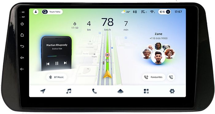 Магнитола для Hyundai Santa Fe 4 2020+ - Teyes CC4L монитор 10" IPS на Android 14, Snapdragon 662, CarPlay, 4G SIM-слот